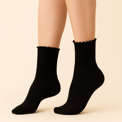 MAZZY RUFFLE CREW SOCKS