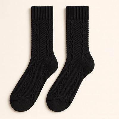 SYBIL CABLE KNIT CREW SOCK