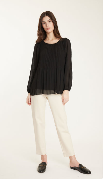 DARA PLEATED BLOUSE