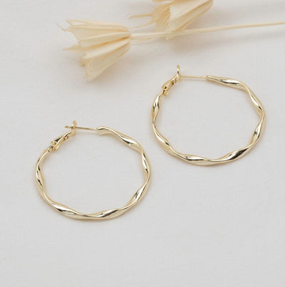 URBAN HOOPS - gold or silver