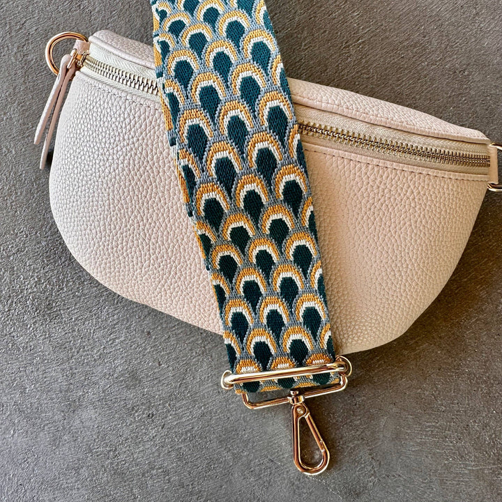 MILLY STRAP - peacock