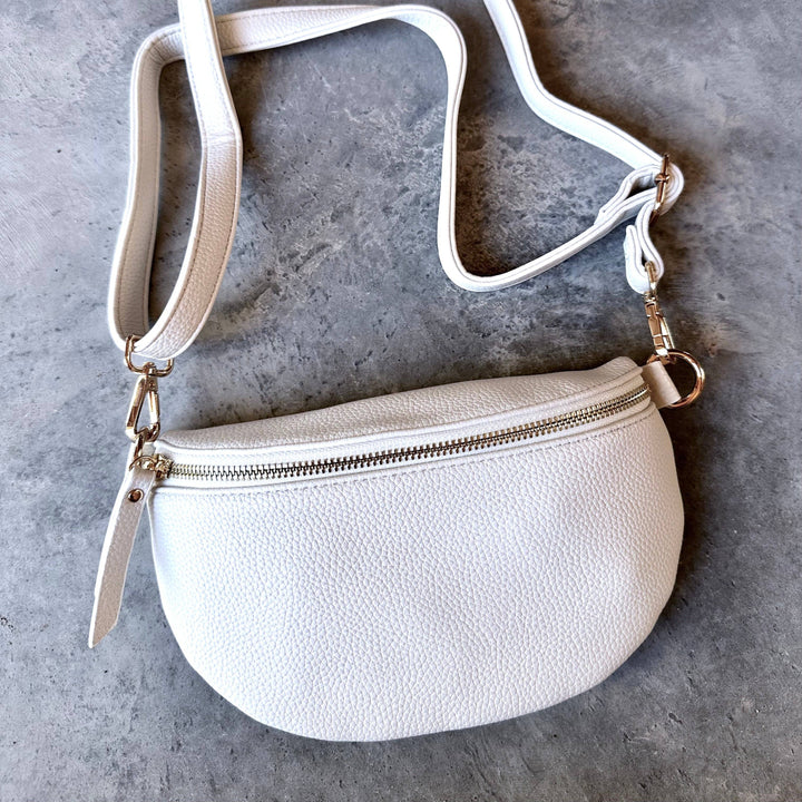 MILLY CROSSBODY - cream