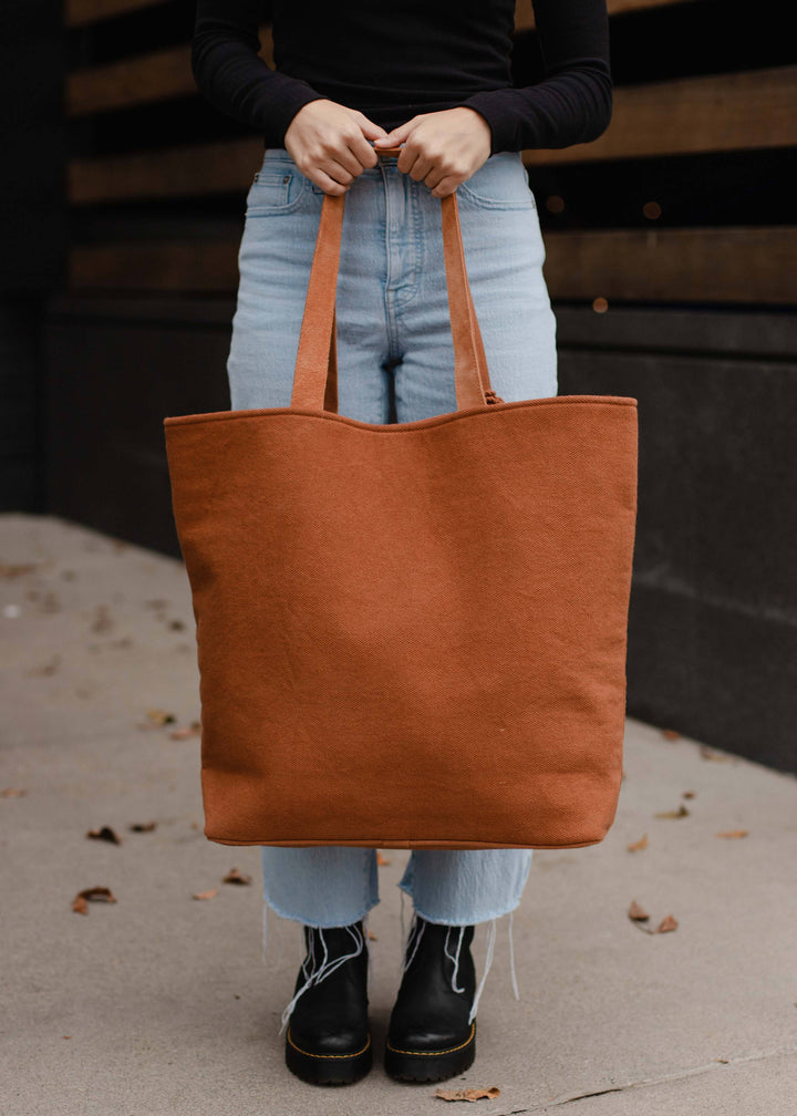 ROCK & ROLL TOTE - caramel or black