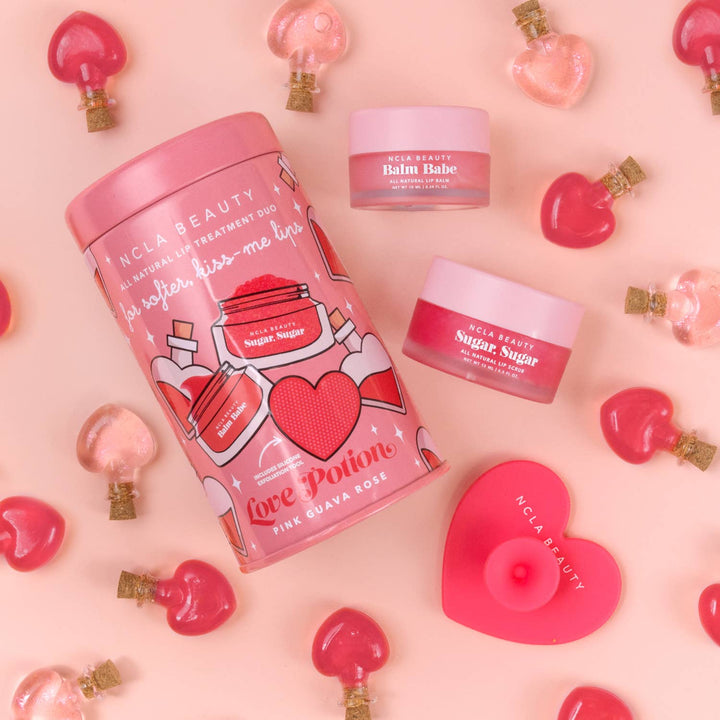 LOVE POTION LIP CARE SET -pink guava
