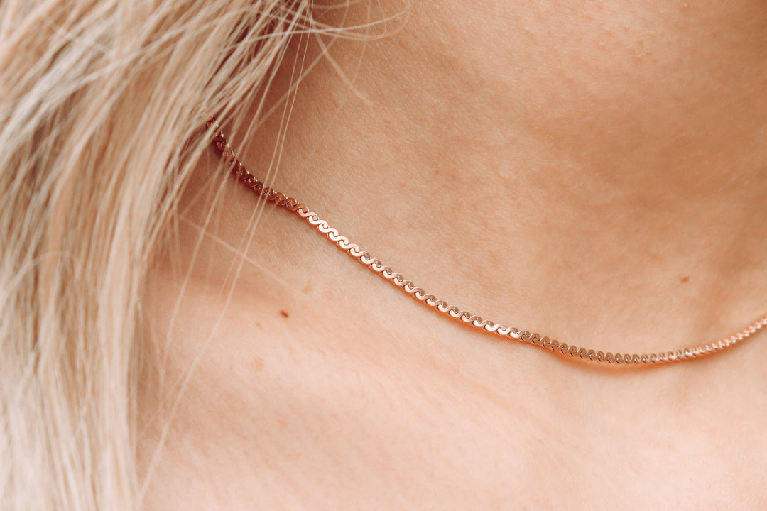 SAYLOR CHAIN - gold, rose gold or silver