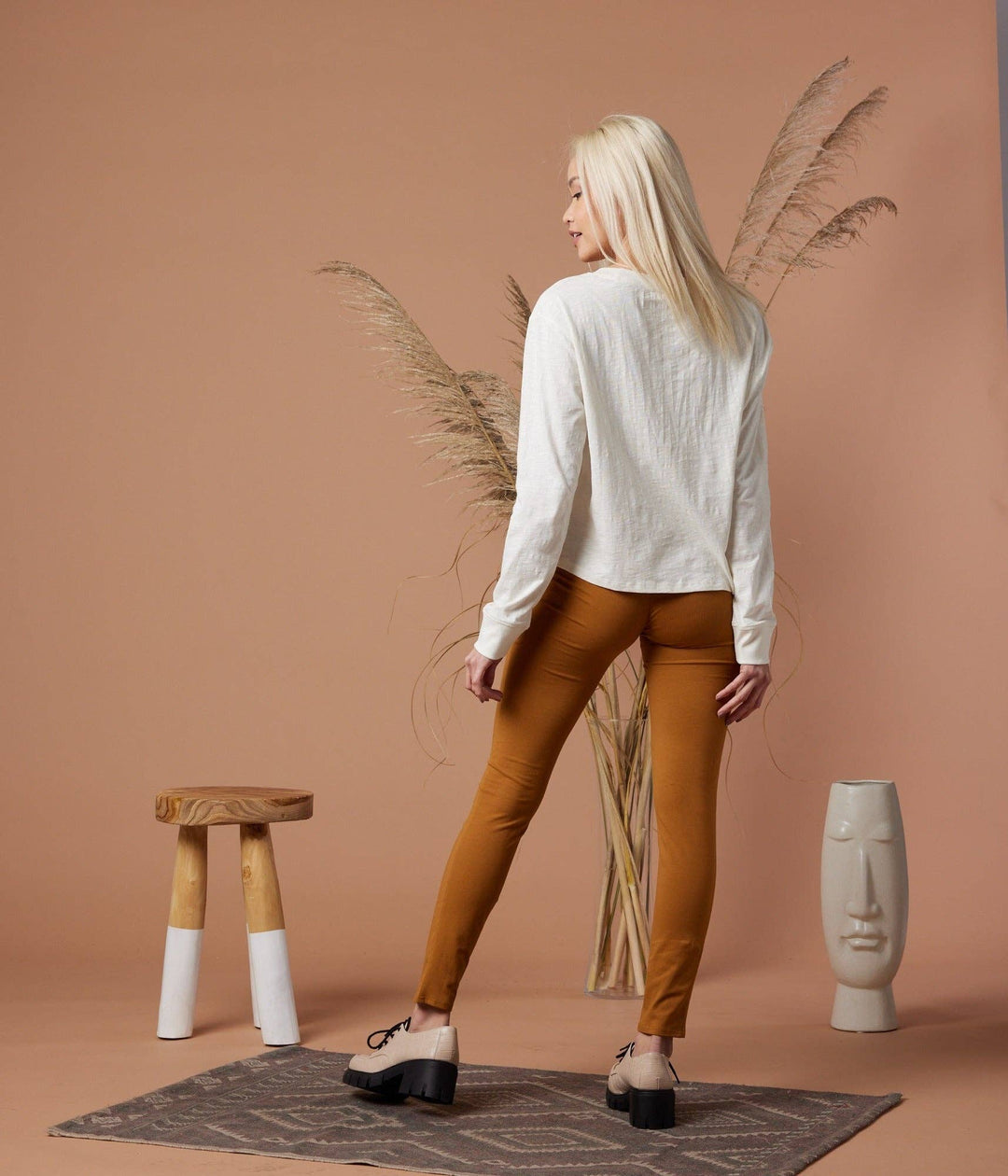 IMPERFECT FLOWER LONG SLEEVE TEE