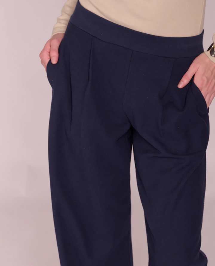 BASMA PLEATED WIDE LEG PANT