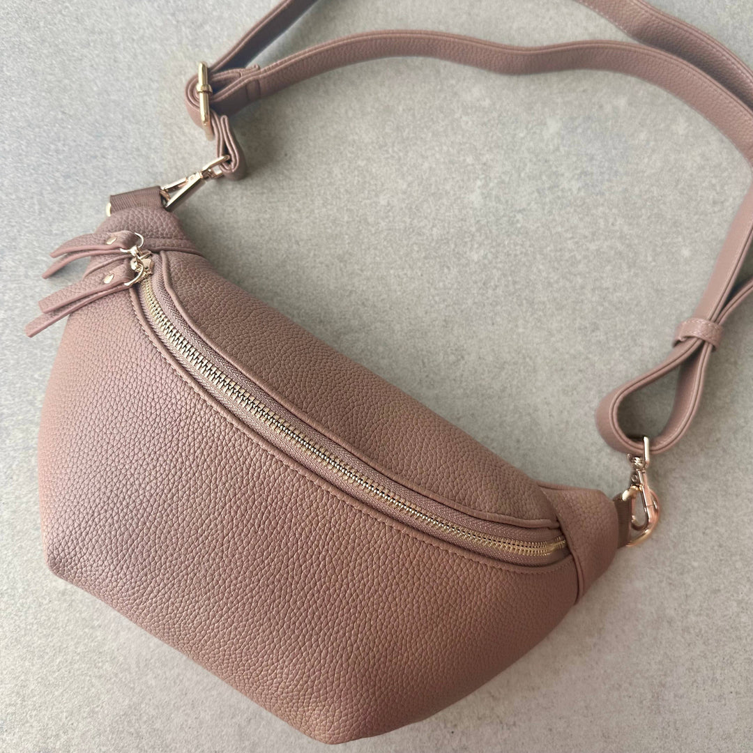 MILLY LARGE CROSSBODY - tan