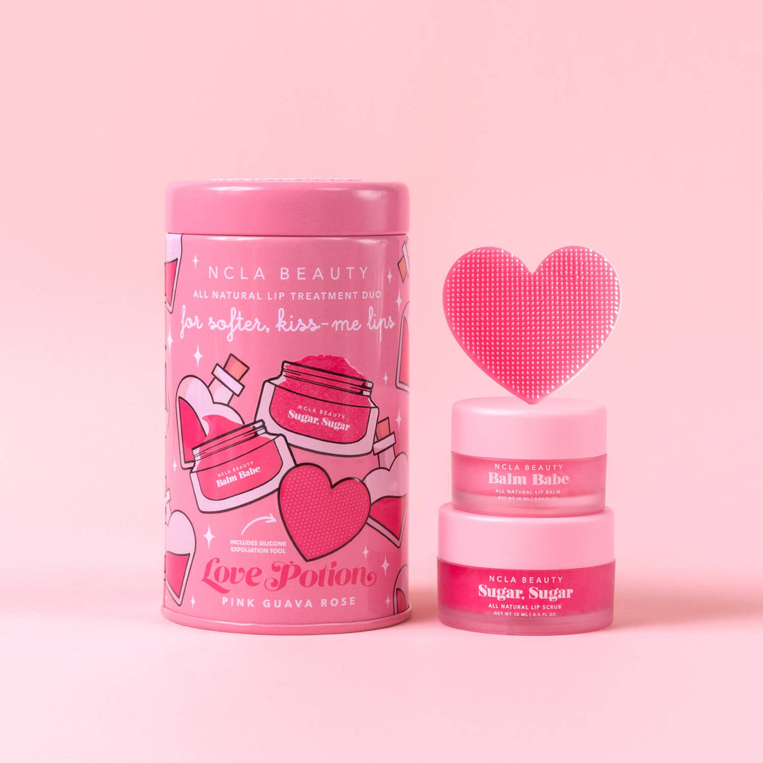 LOVE POTION LIP CARE SET -pink guava