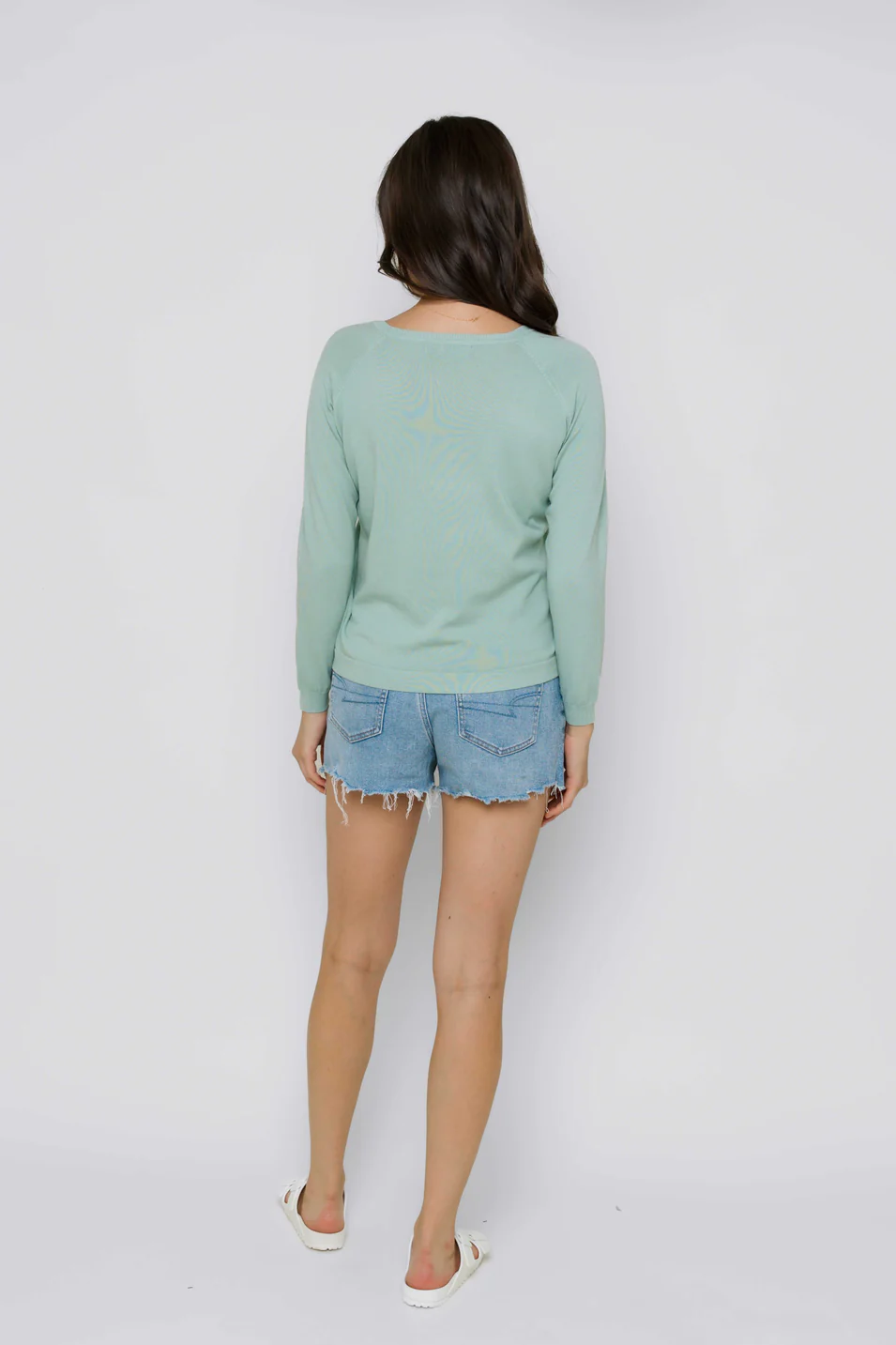 LYDIA SUMMER CARDI - cerulean, seafoam, white stripe or lilac