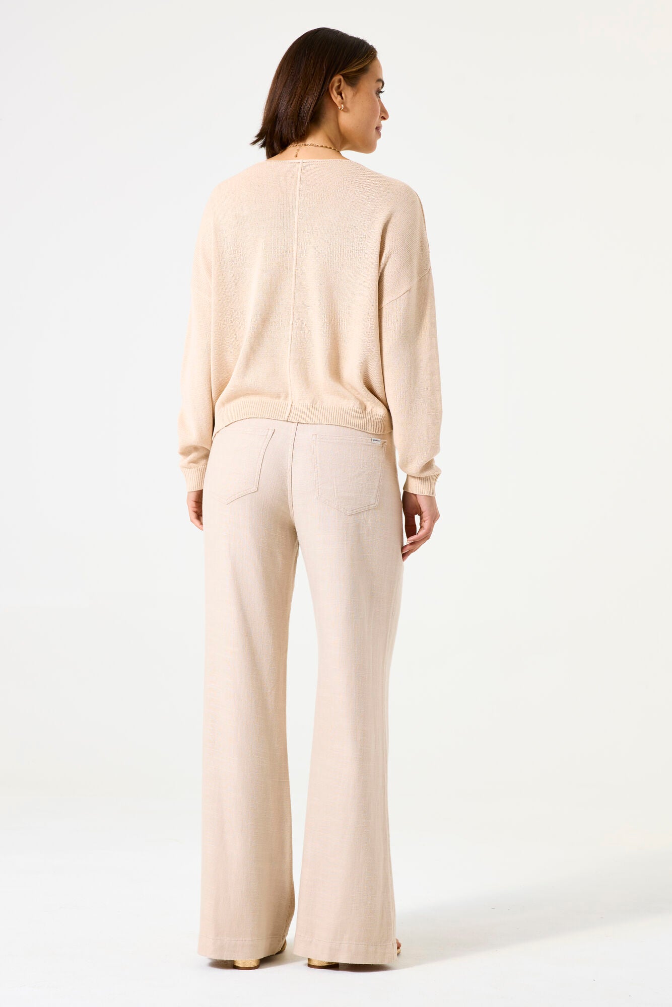 LYLA SWEATER - sunset spice or vanilla cream