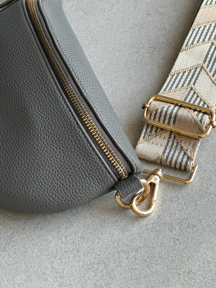 MILLY CROSSBODY- charcoal