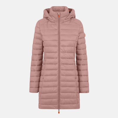 CAROL PUFFER JACKET - grey black or blush pink