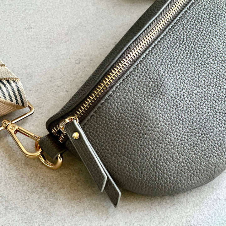 MILLY CROSSBODY- charcoal