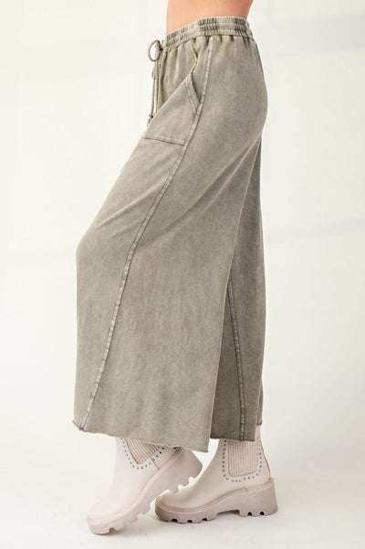 MEARA PANT - ash or teal