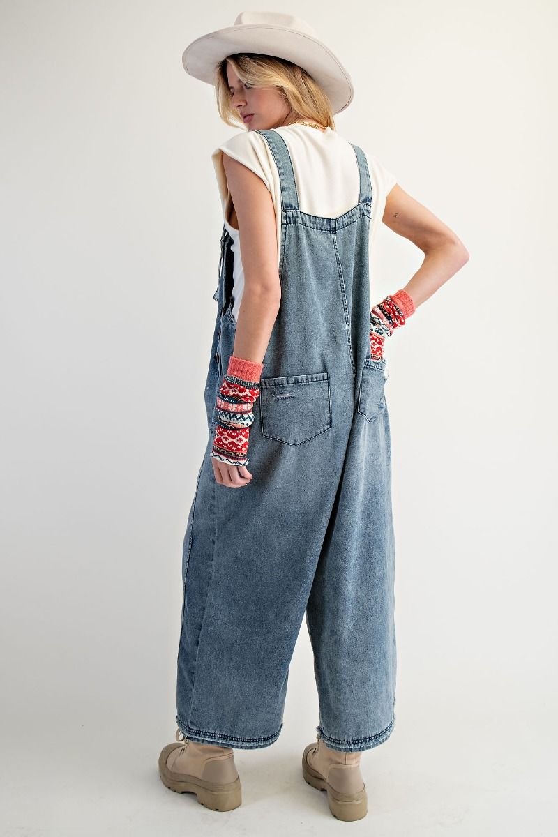 HARLEM DENIM OVERALLS - vintage denim