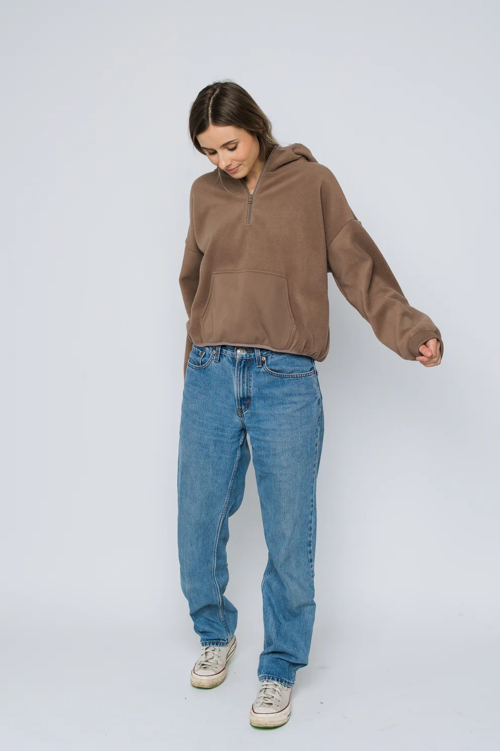 QUINN SHERPA PULLOVER