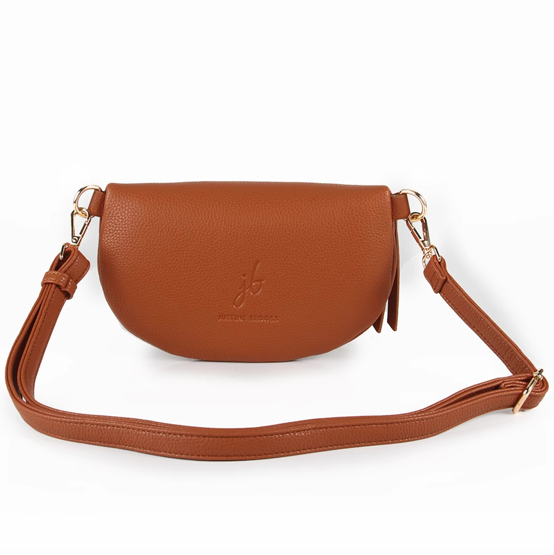 MILLY CROSSBODY - rust brown