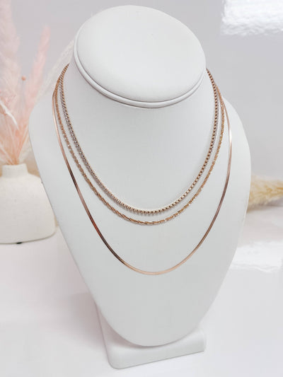 GIANNA LAYER CHAIN - gold or silver