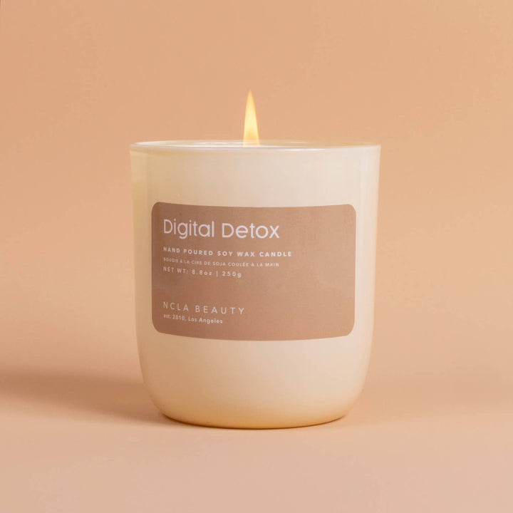 DIGITAL DETOX SOY CANDLE - Jasmine Bliss