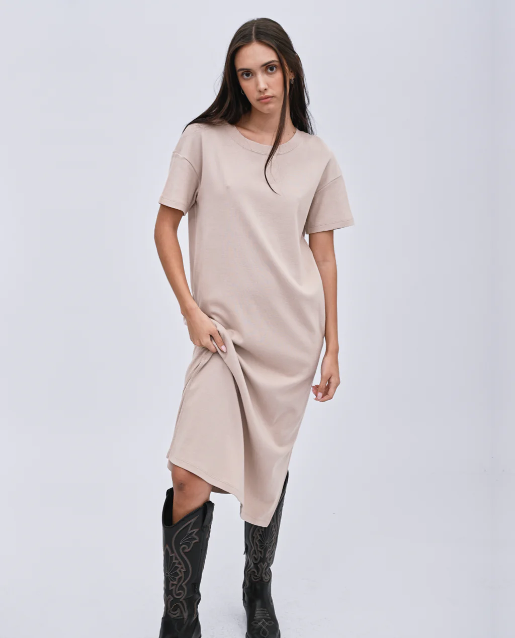 SAHARA MIDI DRESS -black, moonlight, blue grotto or pastel lilac