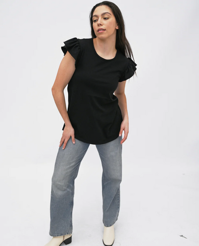 ARLETH SWING TOP- black, pastel lilac, prism pink or white