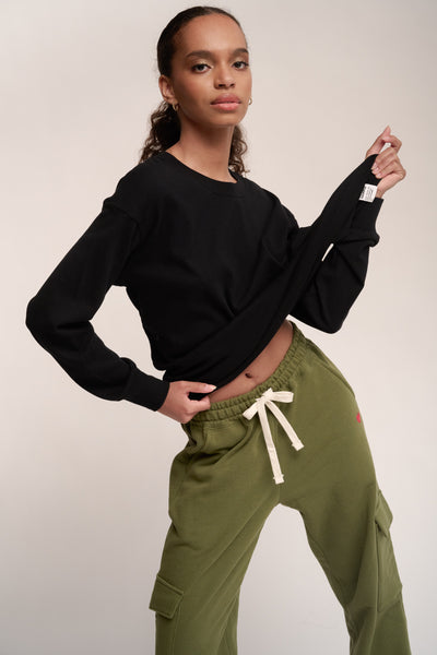ALEXIA CARGO PANT - capulet olive or ink