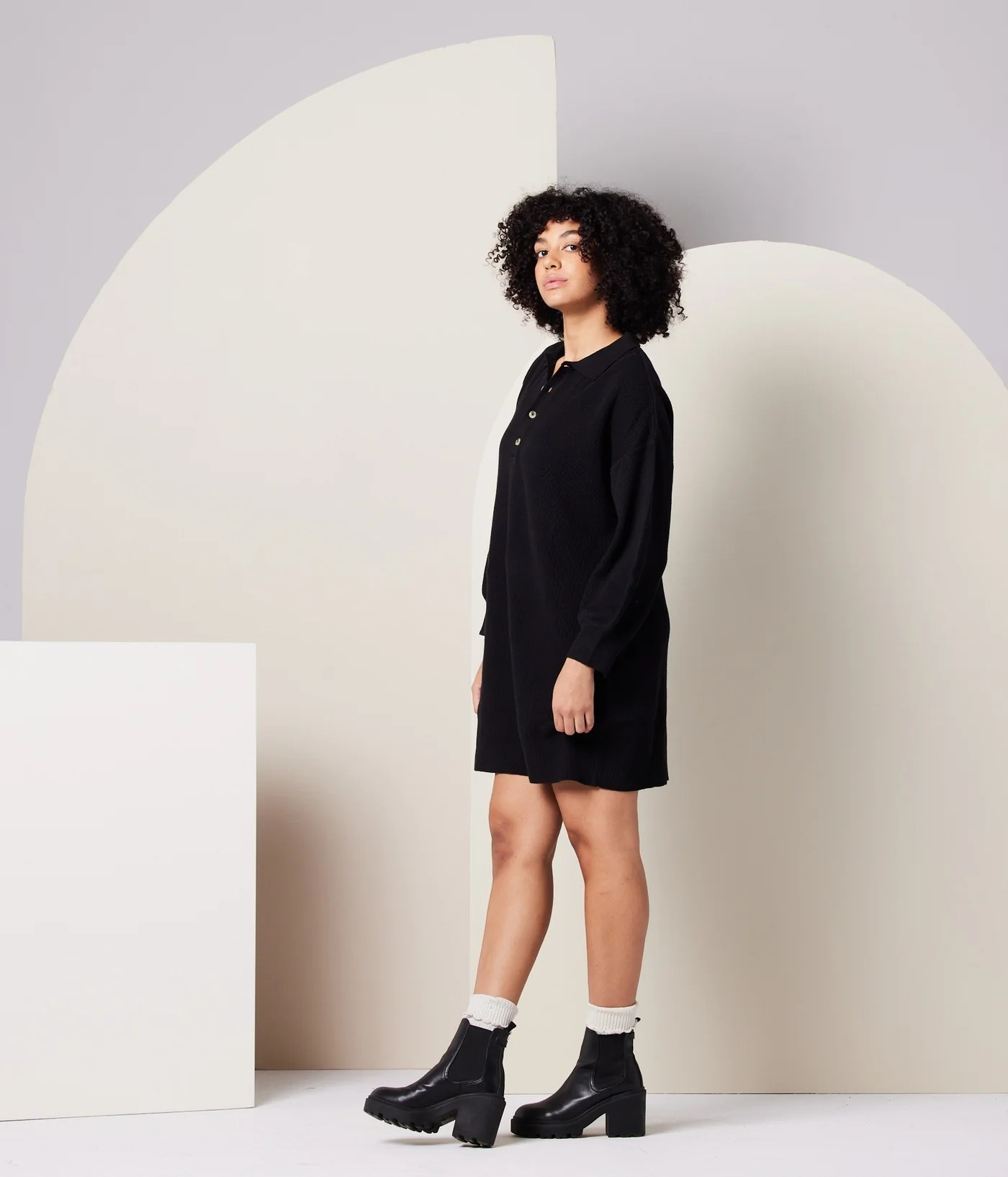 GRIFFIN SWEATER DRESS