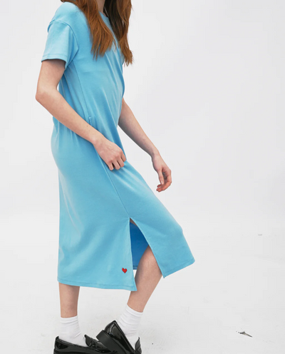 SAHARA MIDI DRESS -black, moonlight, blue grotto or pastel lilac