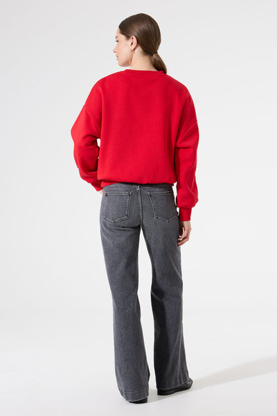 GARCIA LOVE SWEATSHIRT - red or grey