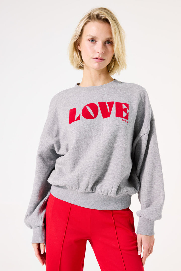 GARCIA LOVE SWEATSHIRT - red or grey
