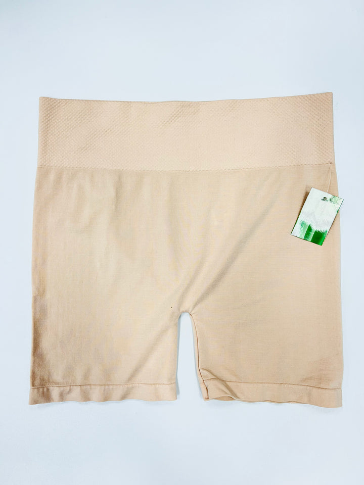 HIGH BAND BAMBOO BOY SHORTS - black or nude