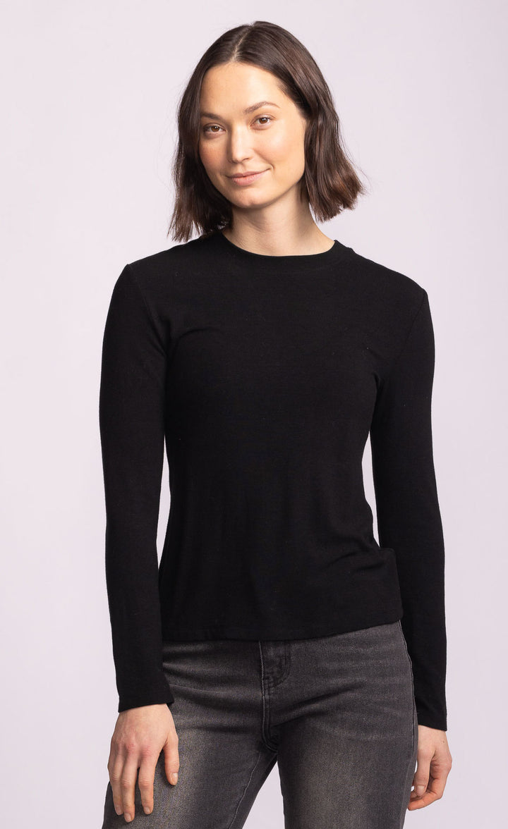 TELLEM TOP- black, grey or rust