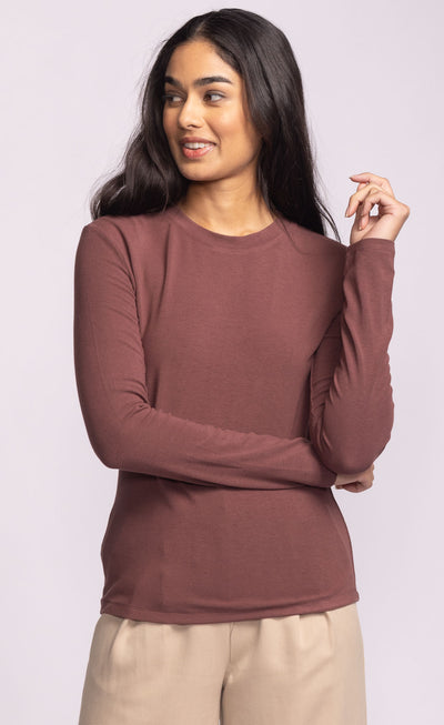 TELLEM TOP- black, grey or rust