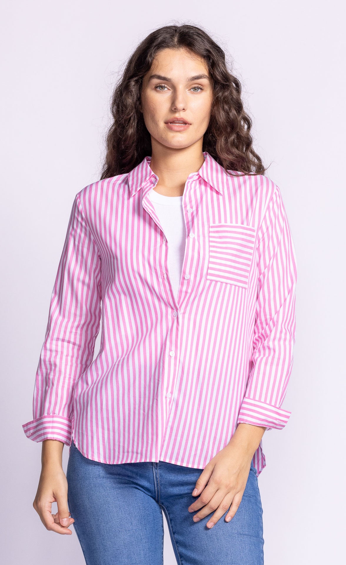 DORIT TOP - blue or pink
