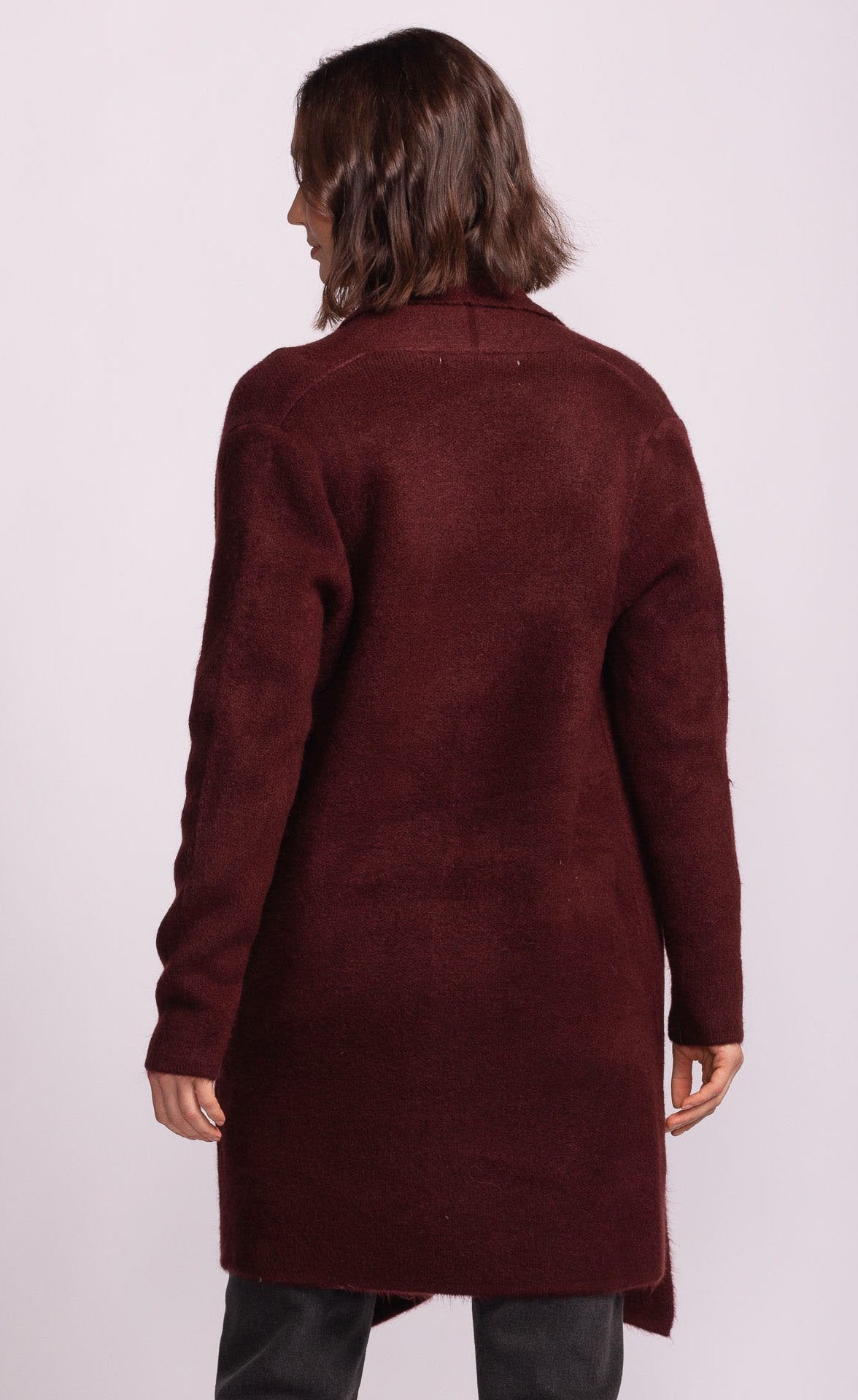 THE STOCKPORT JACKET- aubergine