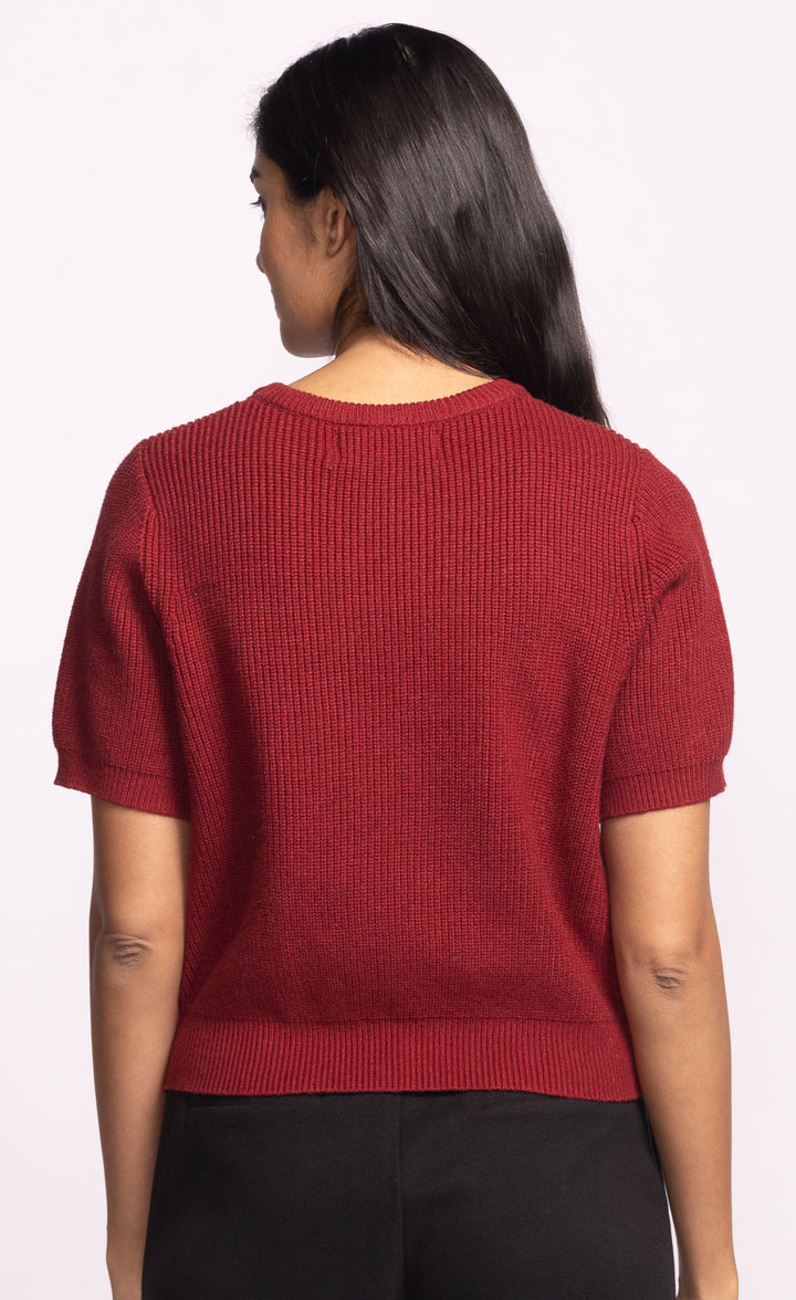 ABBY SWEATER- rust or black