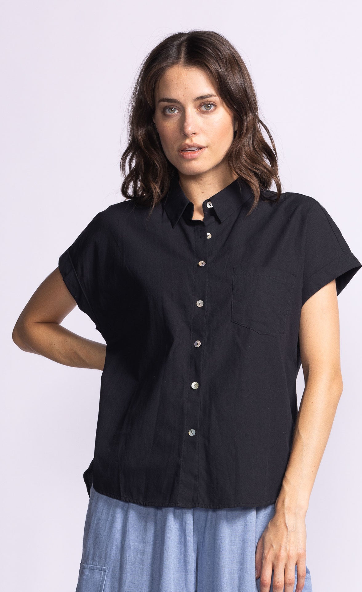 CARRIE TOP - black or white