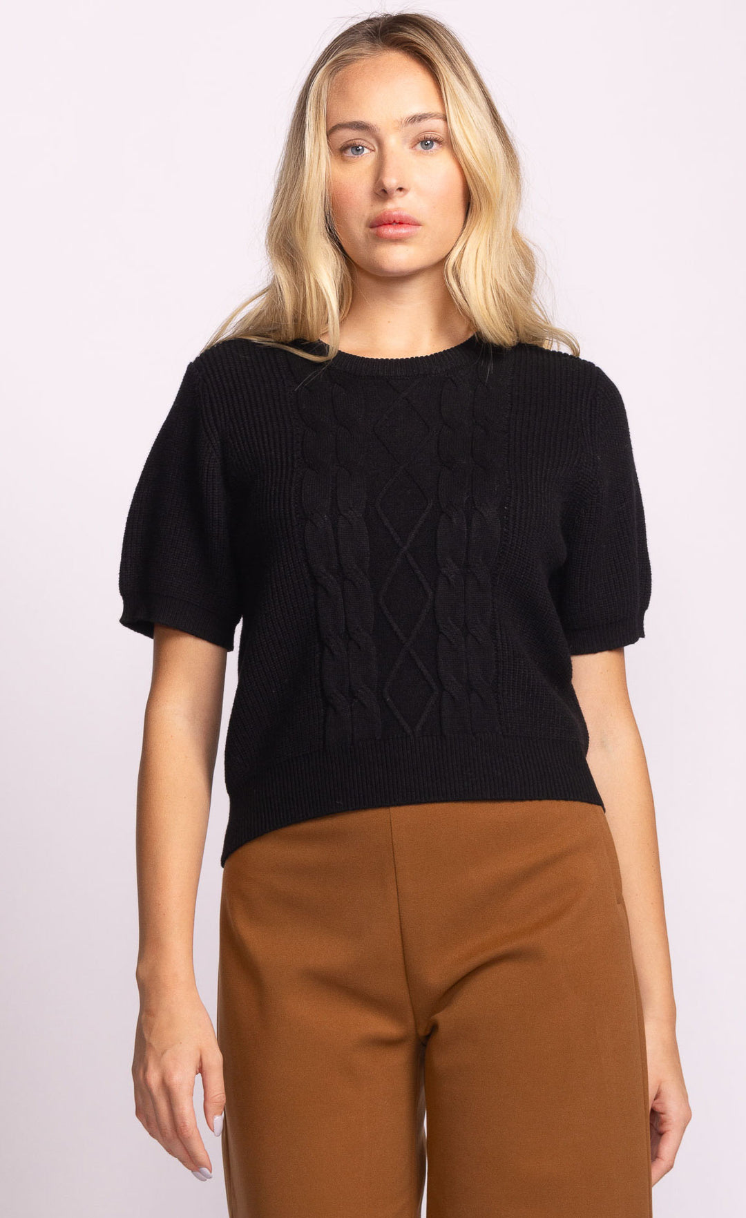 ABBY SWEATER- rust or black