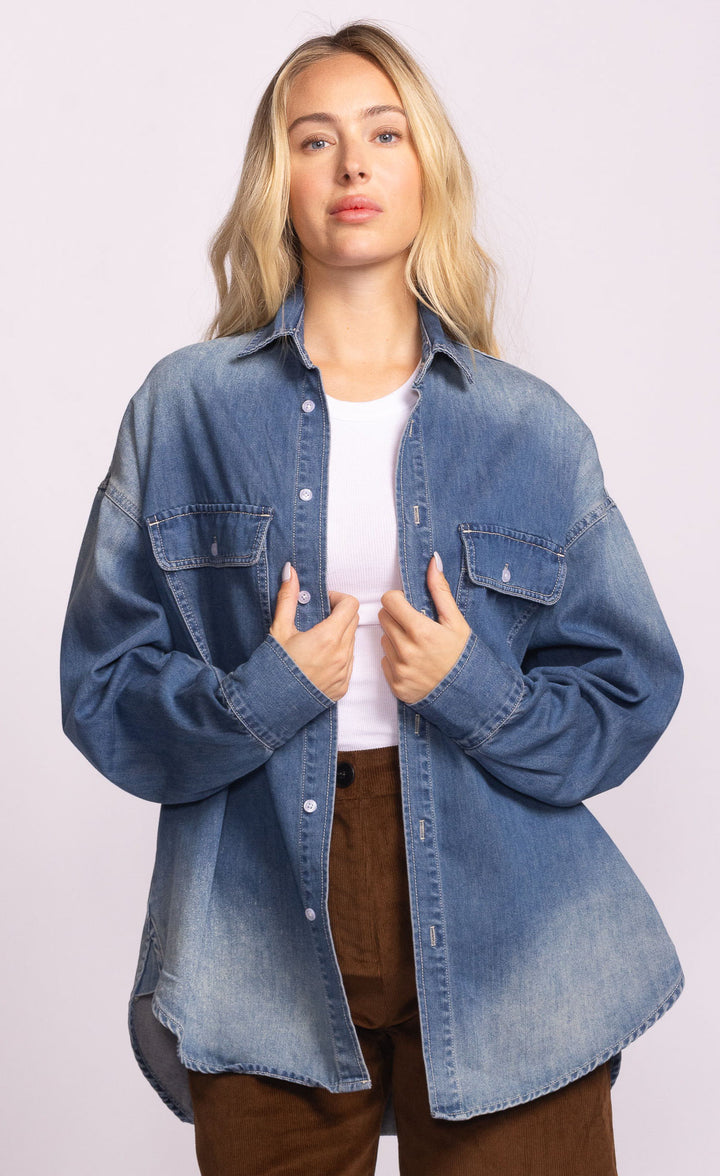 CARTER DENIM SHIRT JACKET