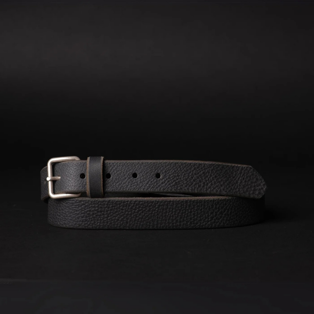 KYOMI LEATHER BELT - brown, black or cognac