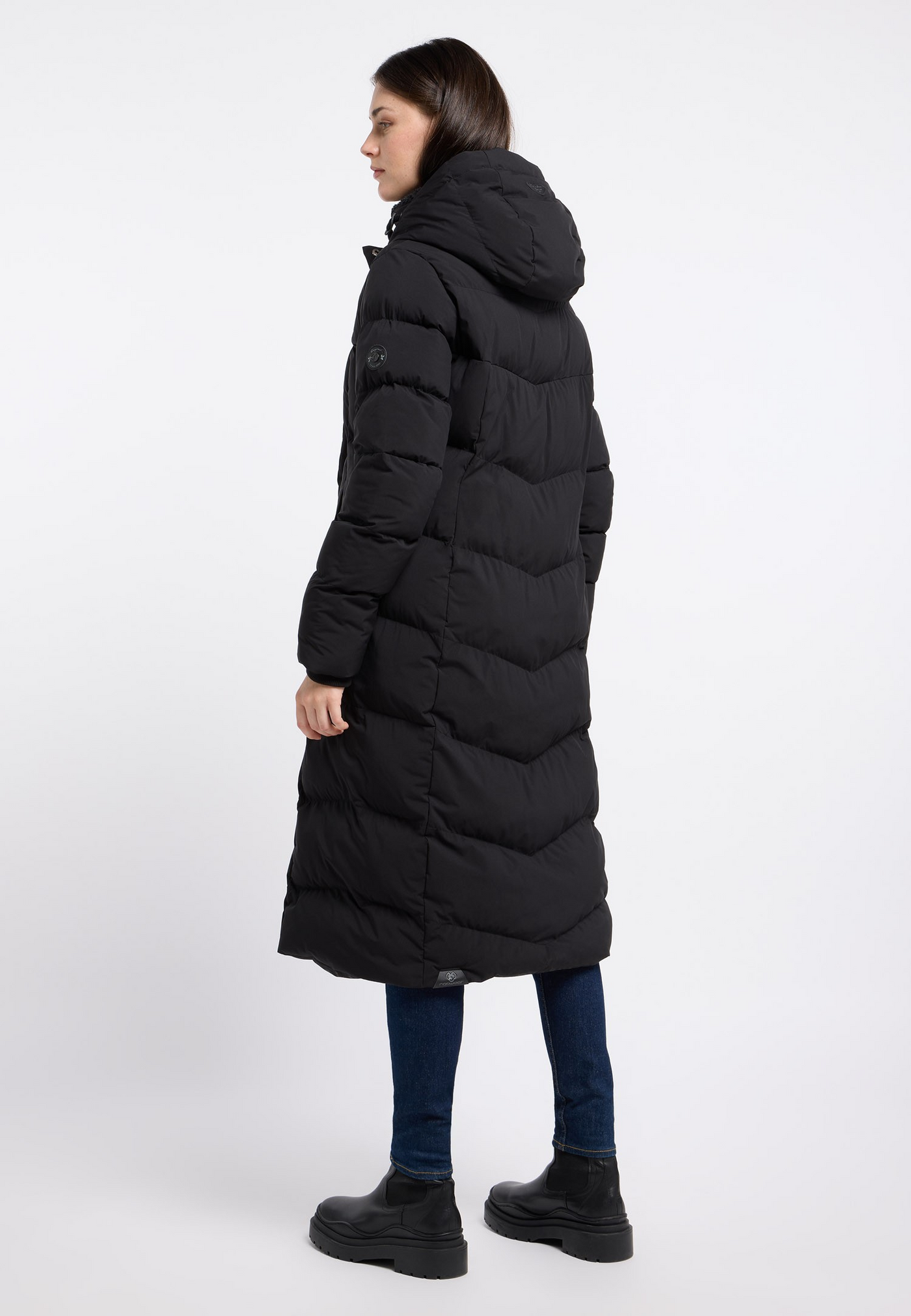 PAVLA LONG JACKET - black