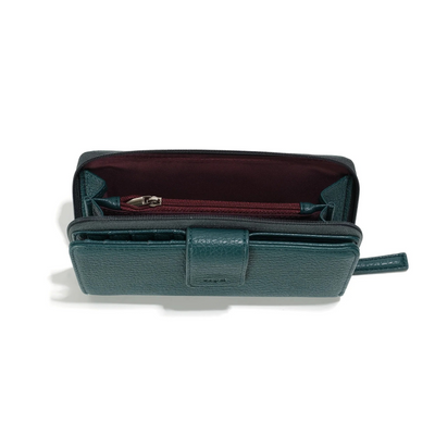 THE REAU LARGE WALLET -nightshade or deepsea