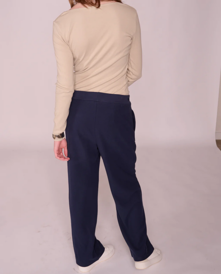 BASMA PLEATED WIDE LEG PANT