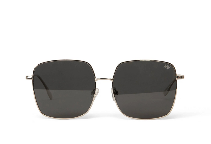 KAYA SQUARE SUNGLASSES - gold, gold olive, silver grey or rose gold brown