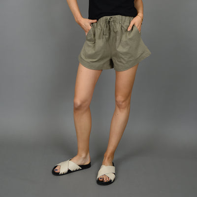 SHORTY SHORTS - olive or coronet blue