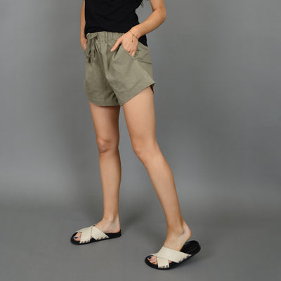 SHORTY SHORTS - olive or coronet blue