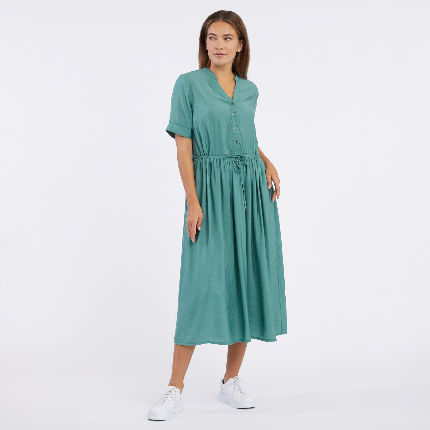 CASAREA DRESS- ocean green