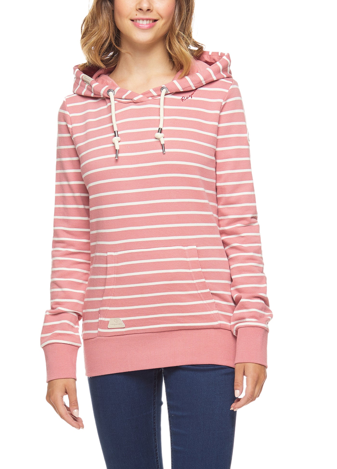 ROSE BERIT STRIPE SWEATSHIRT