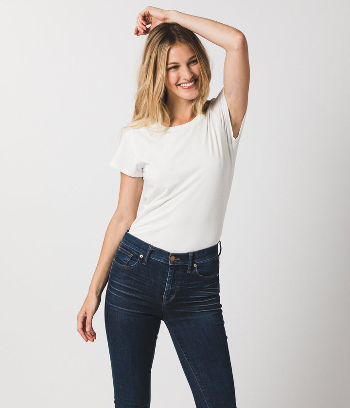 WATTS TEE-black, oatmeal, sage or white